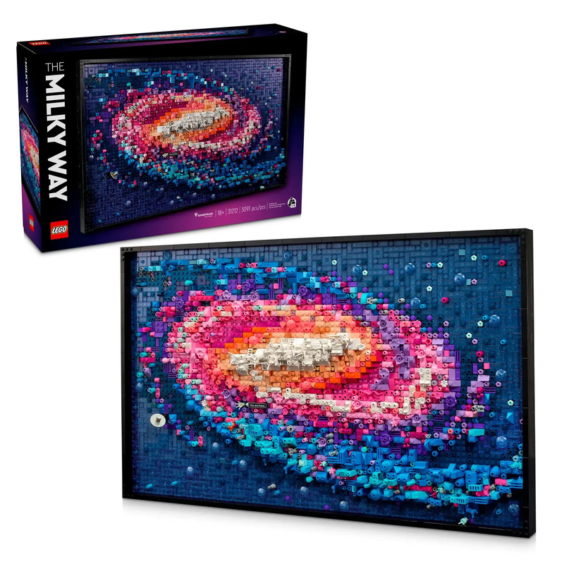 Lego art the milky way galaxy 31212 για ηλικίες 18+ 3091τμχ, , medium-null