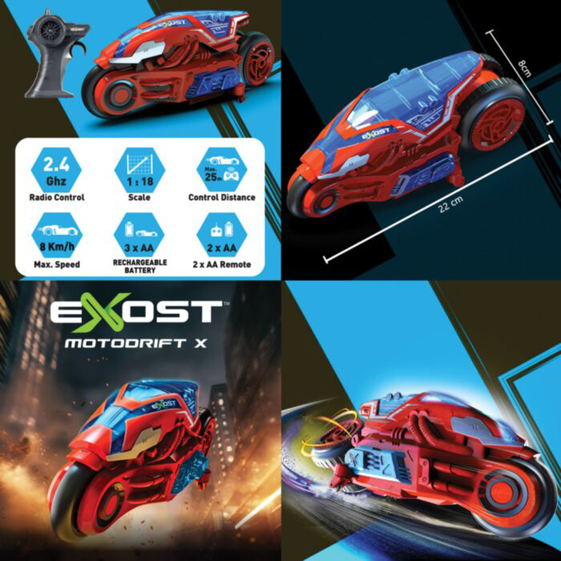 Product image: As silverlit exost r/c motordrift x 20288 5y+, , medium-null