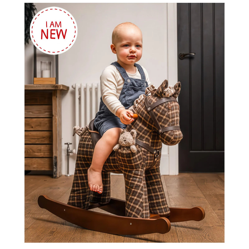 Little bird told me rufus & ted rocking horse, , medium-null