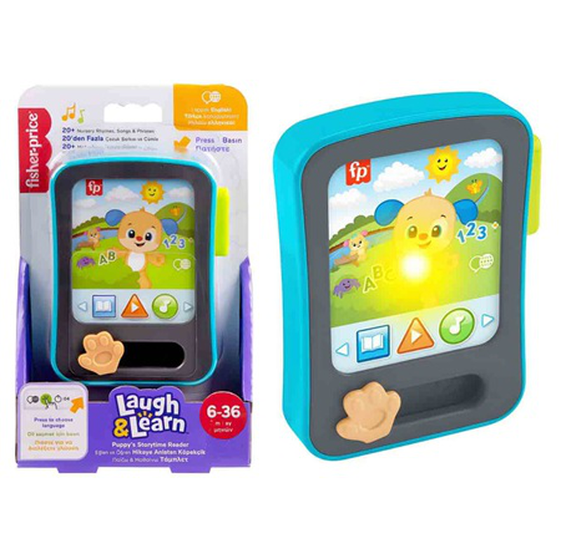Fisher price laugh & learn puppy's story time reader 6-36m+, , medium-null
