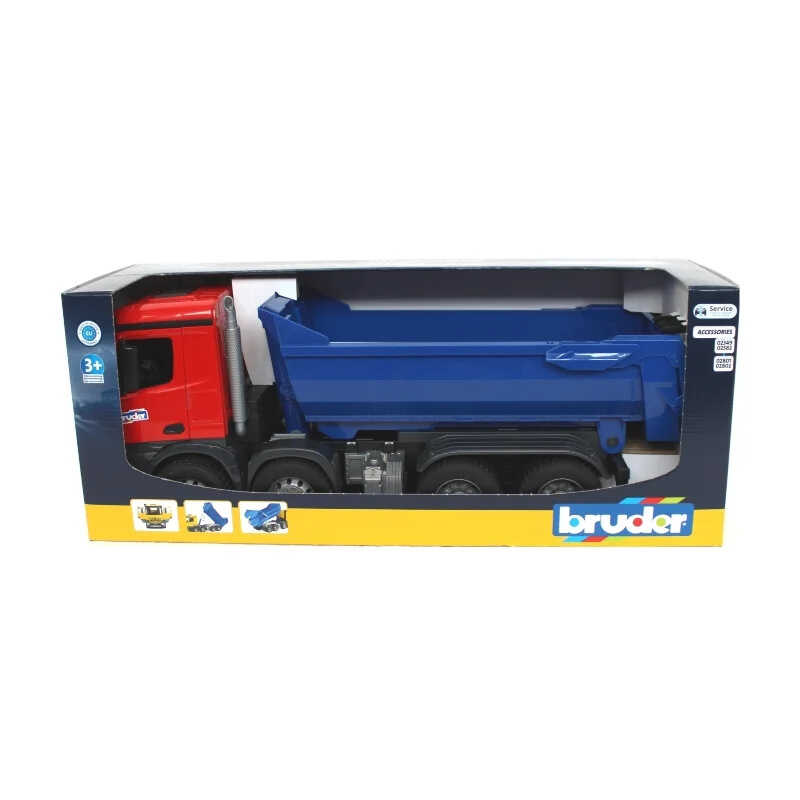 Product image: Bruder 03621 mb arocs halfpipe tipper truck 3y+, , medium-null