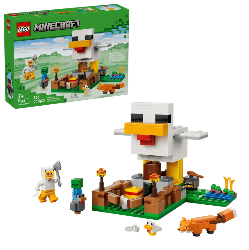 Lego 21585 minecraft chicken farm, , medium-null