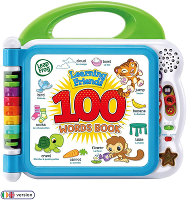 Leapfrog learning friends 100 words baby book, , medium