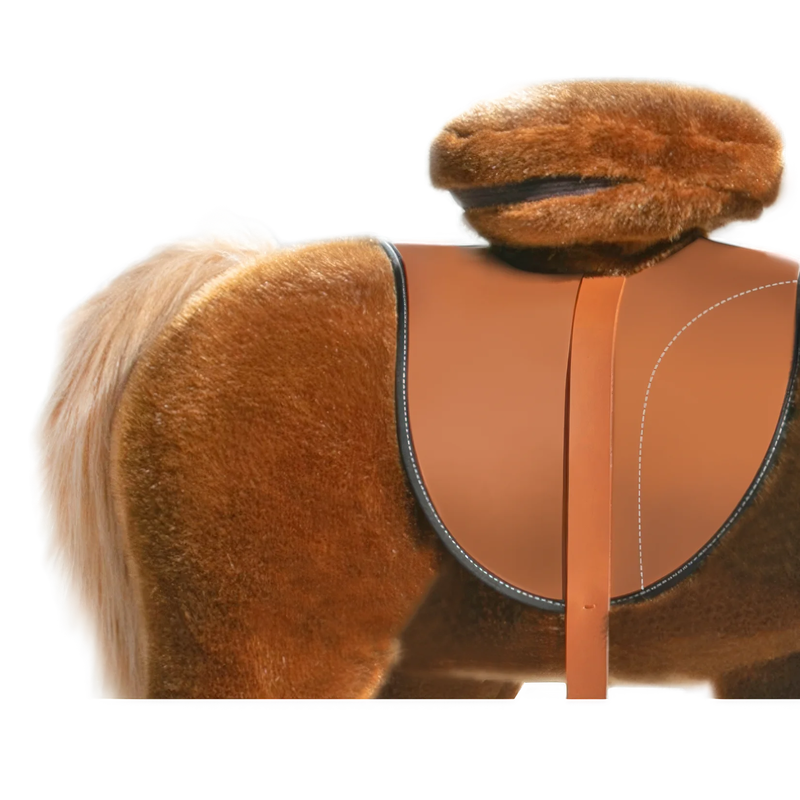 Ponycycle mechanically walking ride-on - brown horse - age 7+ years, , medium-null