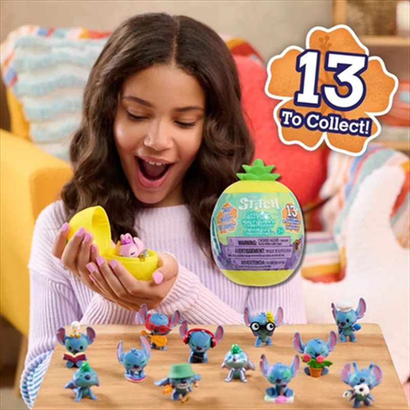 Lilo  stitch mini collectible figures - stitch hobbies mystery capsule, , medium image number null
