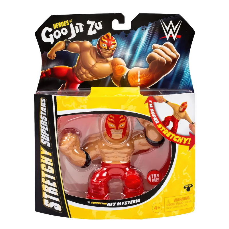 Product image: Heroes of goo jit zu wwe hero pack - rey mysterio, , medium-null