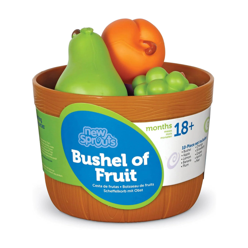 Learning resources new sprouts bushel of fruit, , medium-null
