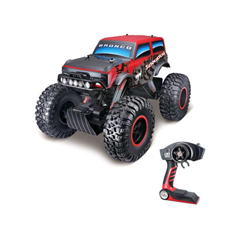  maisto tech 81339 τηλεκατευθυνόμενο όχημαr/c ford bronco sasquatch με πλήρης λειτουργία τετρακίνησης 4×4, , medium-null
