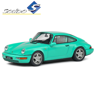 Solido 1/43 1994 porsche 911 964 rs clubsport, green