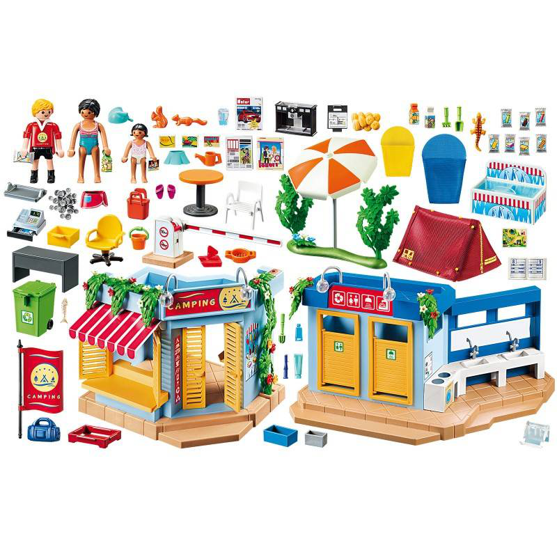 Playmobil 70087 large campground, , medium-null