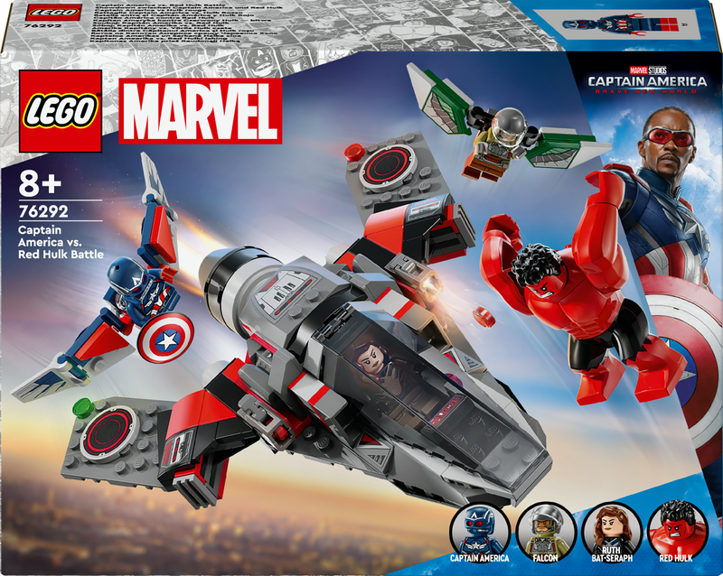 Lego marvel captain america vs. Red hulk battle 76292 for ages 8+ 223pcs, , medium-null