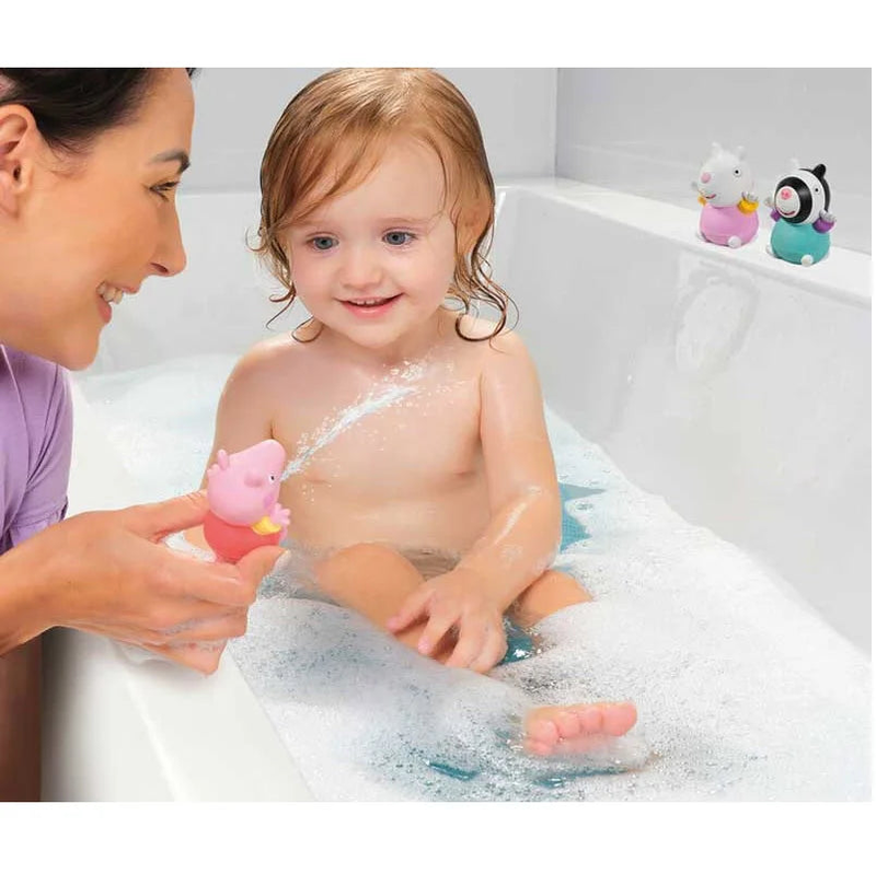 Peppa pig peppa & friends bath squirters image number null