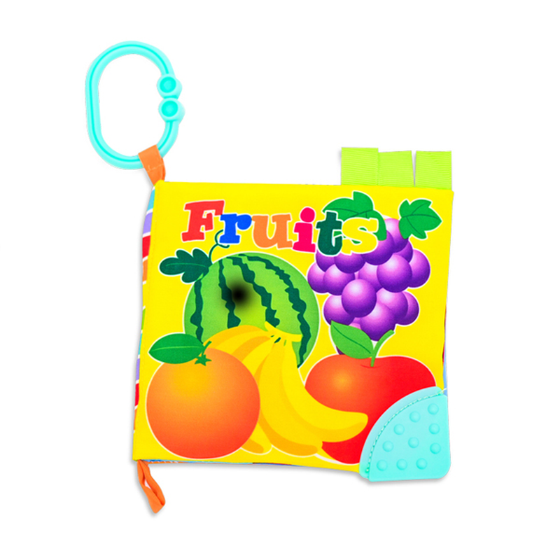 Product image: Lorelli fruits εκπαιδευτικό πάνινο βιβλίο 0m+, , medium-null