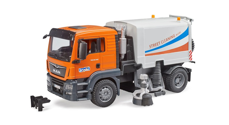 Bruder 03780 man tgs street sweeper 4y+ (03780), , medium-null