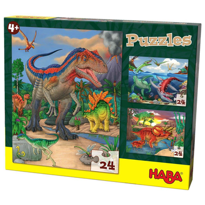 Haba puzzles dinosaurs