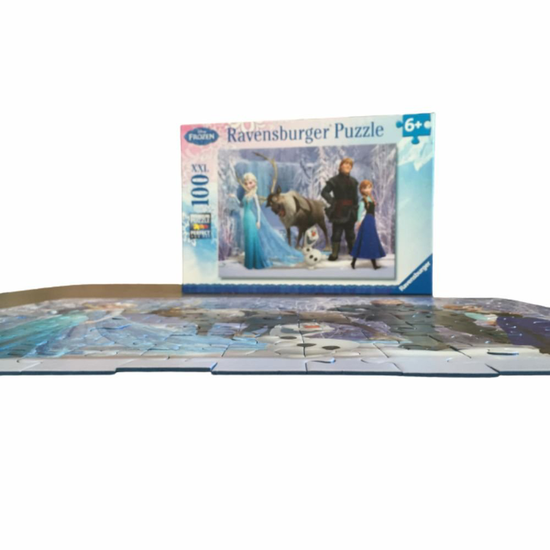 Product image: Ravensburger παιδικό puzzle xxl frozen 100 κομμάτια για 6+ ετών, , medium-null