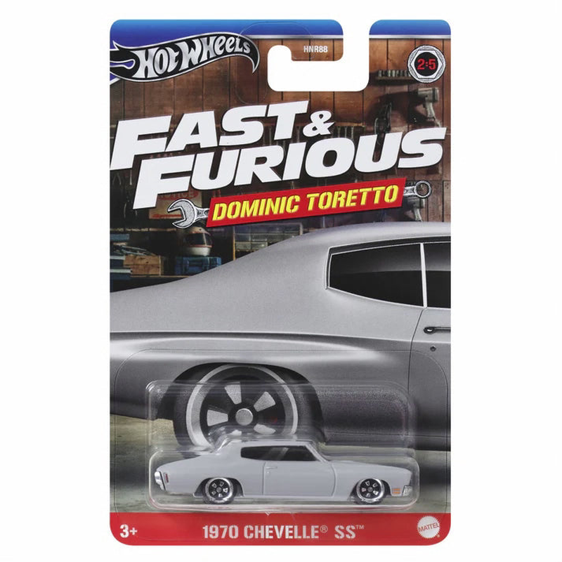 Product image: Hotwheels fast & furious dominic toretto 1970 chevelle ss, , medium-null