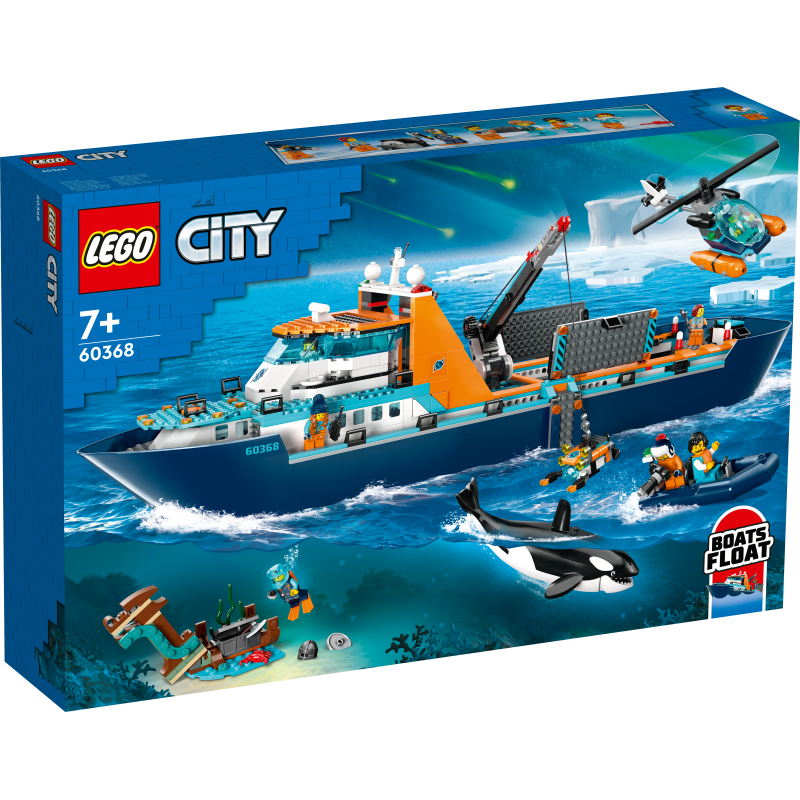 Product image: Lego city 60368 arctic explorer ship-null