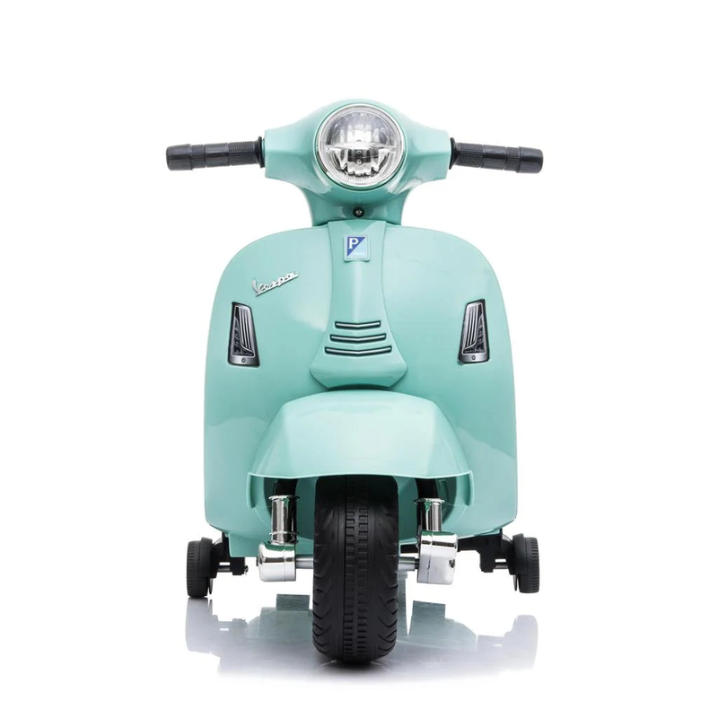 Mini vespa kids electric 6v battery powered motorbike ride-on - green image number null