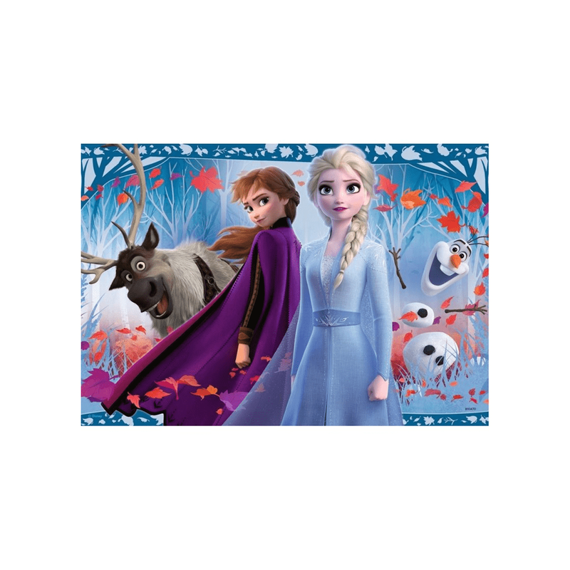 Product image: Frozen 2 the secrets of arendelle puzzle 2x12, , medium-null