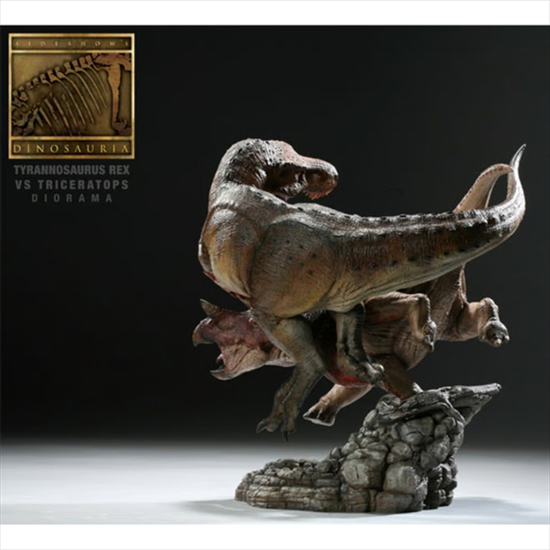 Product image: Tyrannosaurus rex vs triceratops diorama limited edition 0208/500, , medium-null