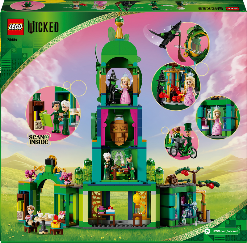 Lego wicked movie welcome to emerald city 75684 &gamma;&iota;&alpha; &eta;&lambda;&iota;&kappa;ί&epsilon;&sigmaf; 9+ 945&tau;&mu;&chi;, , medium-null