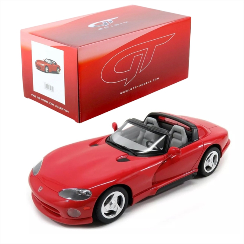 Gt spirit 1/18 dodge viper rt/10 *resin series*,viper red, , medium-null