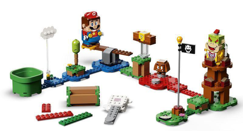 Lego super mario 71360 super mario adventures with mario starter course, , medium-null