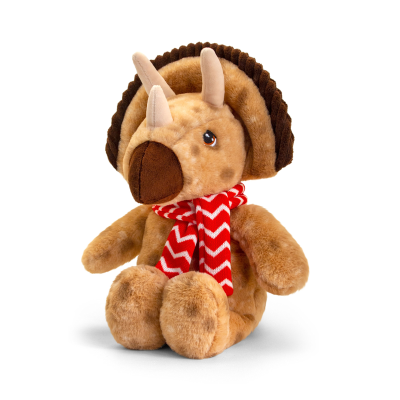 Keel-eco dinosaur with scarf 25cm, , medium-null