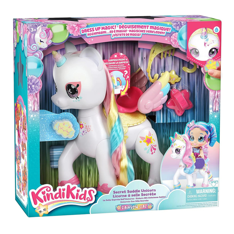 Kindi kids secret saddle unicorn, , medium image number null
