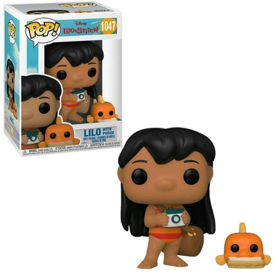 Funko pop! Disney: lilo and stitch - lilo with pudge #1047 vinyl figure