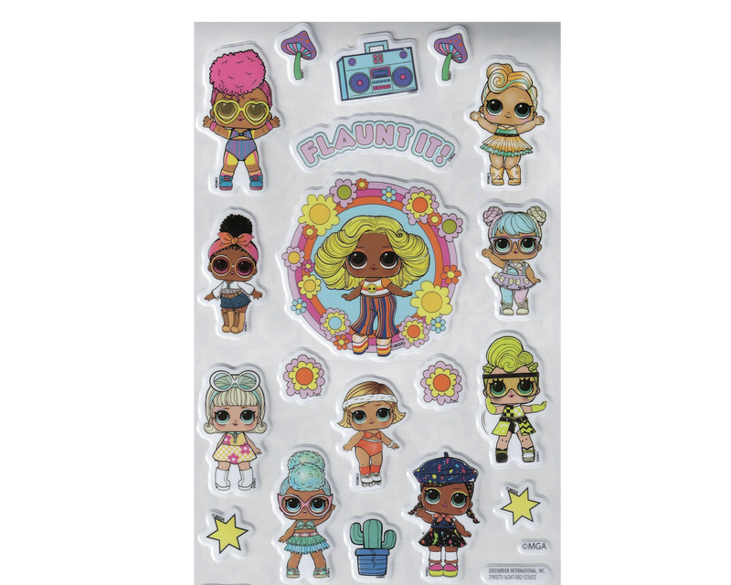 Lol surprise sticker book (4 sheets 150+ stickers), , medium-null