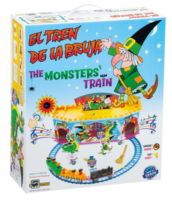 Pequetren 2000 the monsters train playset