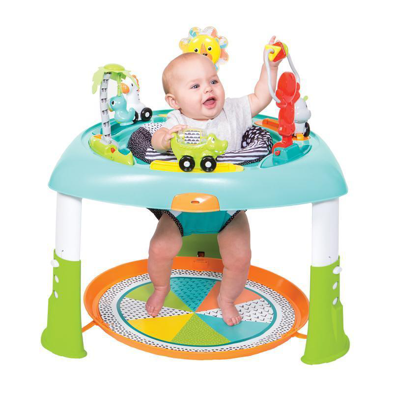 Infantino sit, spin & stand entertainer, 360 seat & activity table, , medium-null