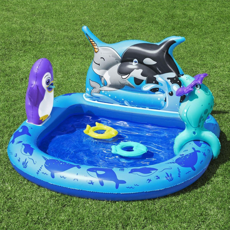 Polar pals play center & pool, , medium-null