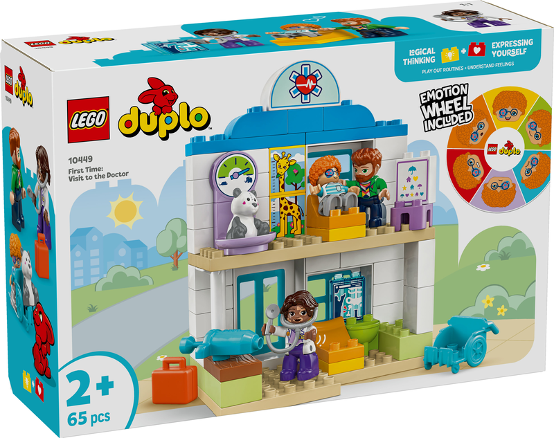 Lego duplo first time: visit with the doctor 10449 for ages 2+ 65pcs, , medium-null
