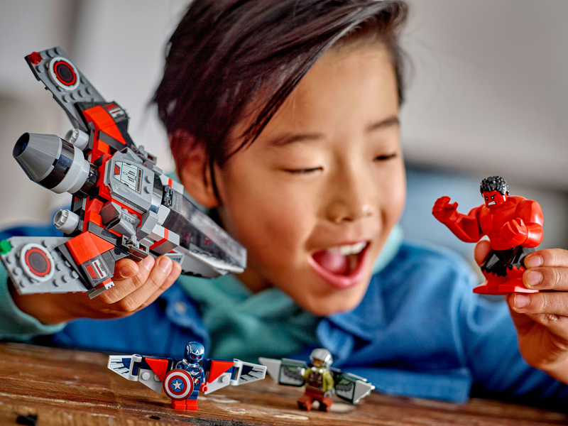 Lego marvel captain america vs. Red hulk battle 76292 for ages 8+ 223pcs, , medium-null