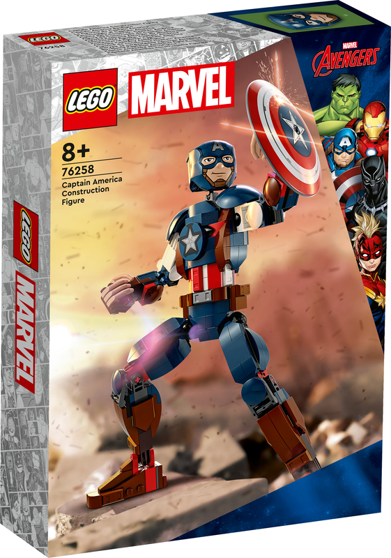 Lego marvel captain america construction figure 76258 for ages 8+ 310pcs, , medium-null