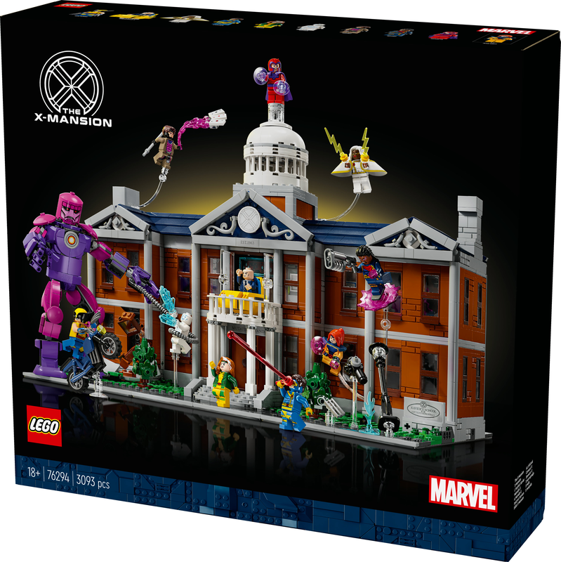 Lego marvel x-men: the x-mansion 76294 &gamma;&iota;&alpha; &eta;&lambda;&iota;&kappa;ί&epsilon;&sigmaf; 18+ 3093&tau;&mu;&chi;, , medium-null