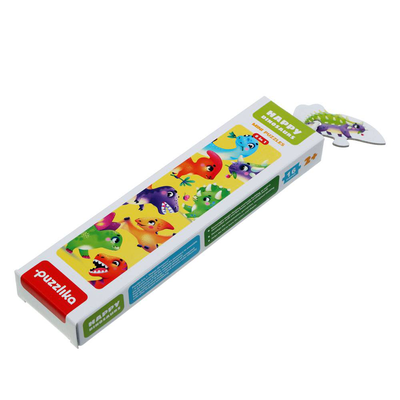 Cubika puzzles 8 in 1 'happy dinosaurs' 16pcs, , medium