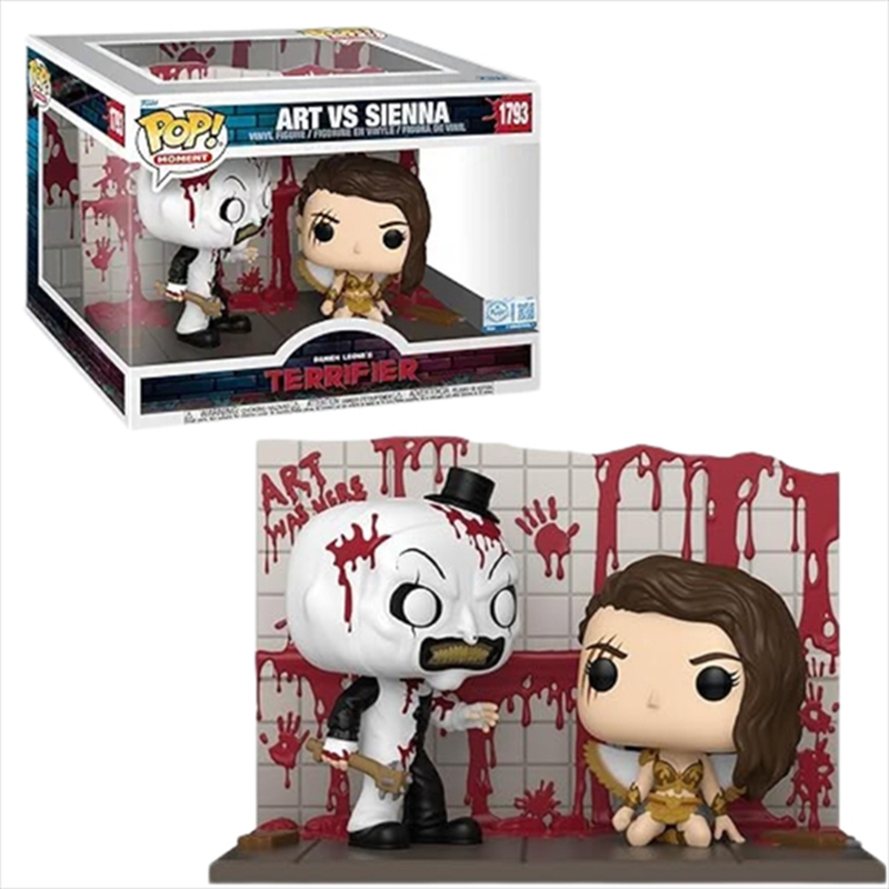 Product image: Funko pop! Moment: terrifier 2 - art vs sienna #1793 vinyl figures, , medium-null