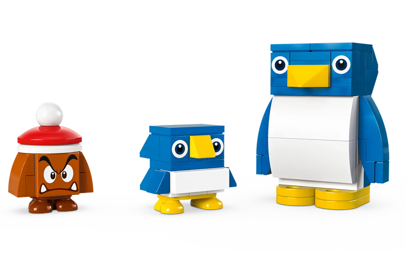 Lego super mario 71430 penguin family snow adventure expansion set, , medium-null