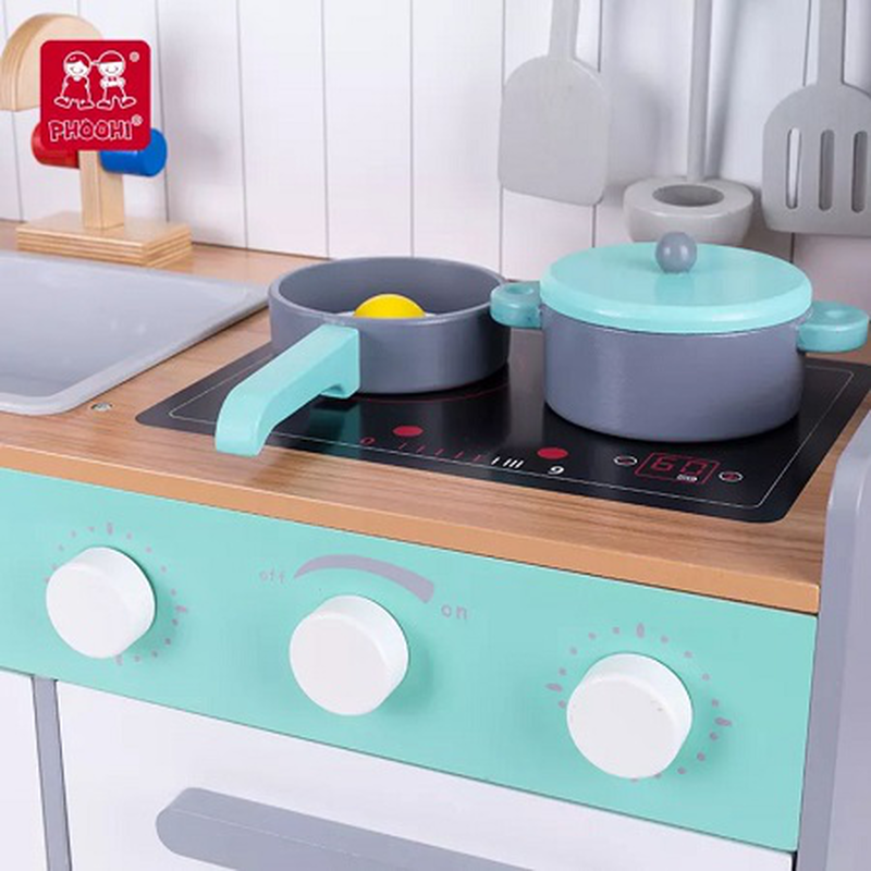 Product image: Phoohi wooden white kitchen 3y+, , medium-null