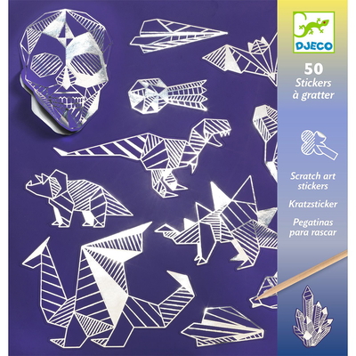 Djeco small gifts for older ones - scratch cards iron, , medium