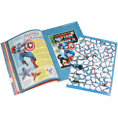 Marvel sticker art puzzles, , medium