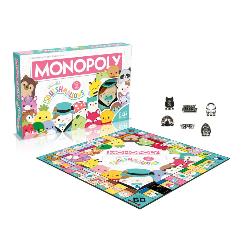 Product image: Winning moves: monopoly - original squishmallows collector s edition english wm04179-en1-6, , medium-null