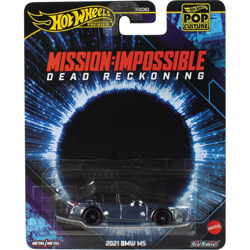 Hot wheels 1:64 2021 bmw m5 &ndash; pop culture: mission impossible dead reckoning jbl58 hxd63, , medium-null