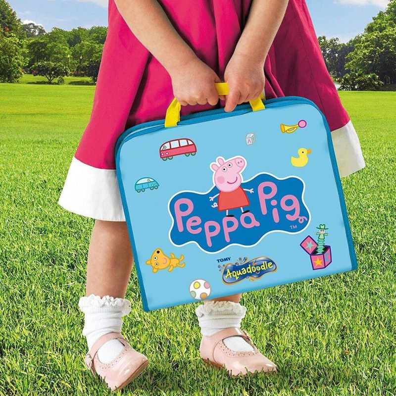 Aquadoodle peppa pig doodle bag, , medium-null