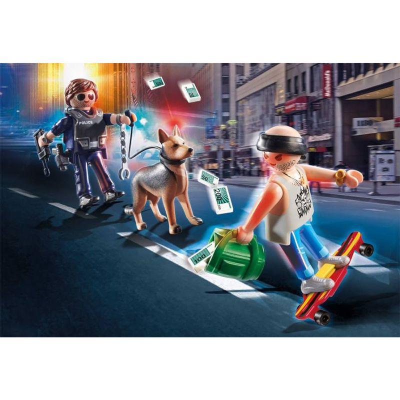 Product image: Playmobil 70461 police action - city street patrol, , medium-null