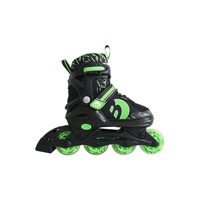 Roller skates black-green 38-41, , medium-null